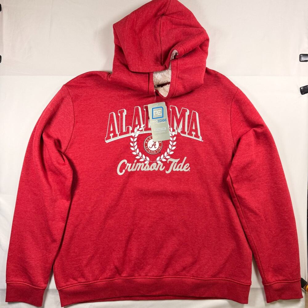 Knights Apparel NWT Alabama Crimson Tide Ladies Sherpa Lined Sweatshirt Size XL